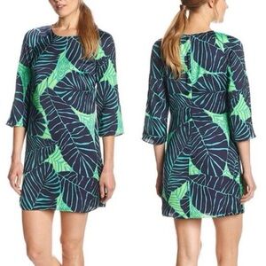 Lilly Pulitzer NWOT Carol Shift Under The Palms Mini Dress